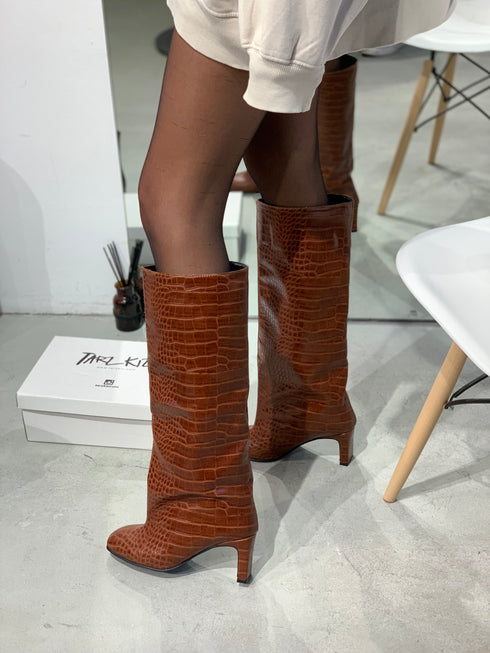 SALAS KAHVE BOL DİZ ALTI ÇİZME